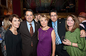 From left: Anderson, Viciana, Shenton, Herrera and Atkins are pictured at the Washingtonian Magazine’s Best Dressed event.